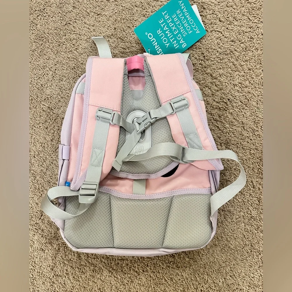 NWT Lisinuo Pink Kitty Cat Ear Kids Backpack